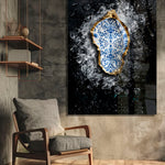 Golden Oyster Walldecoration Wandkraft