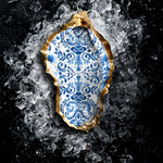 Golden Oyster Walldecoration Wandkraft 80x120 cm Aluminiumprofiel