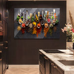 Spicy Herbs Walldecoration Wandkraft