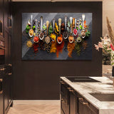 Spicy Herbs Walldecoration Wandkraft