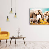 Elephant Family Walldecoration Wandkraft
