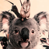 Koala and Meerkat Walldecoration Wandkraft 70x118 cm