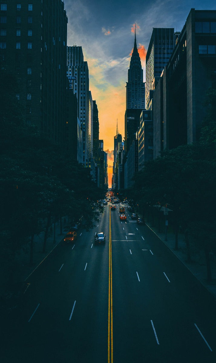 City Life 006 Walldecoration Wandkraft 48x98 cm