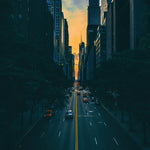 City Life 006 Walldecoration Wandkraft 48x98 cm