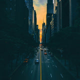 City Life 006 Walldecoration Wandkraft 48x98 cm