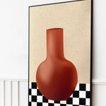 Terracotta Stillness Walldecoration Wandkraft