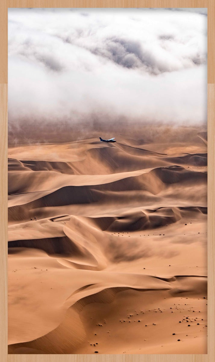 Skyborne Sands Walldecoration Wandkraft 70x118 cm Baklijst Blank