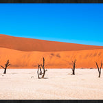 Dual Sentinels Walldecoration Wandkraft 118x70 cm Baklijst Zwart