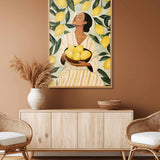Citrus Serenity Walldecoration Wandkraft