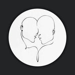 Fineline 003 Walldecoration Wandkraft 70x70 cm