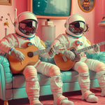 Interstellar Strummers Walldecoration Wandkraft 148x98 cm