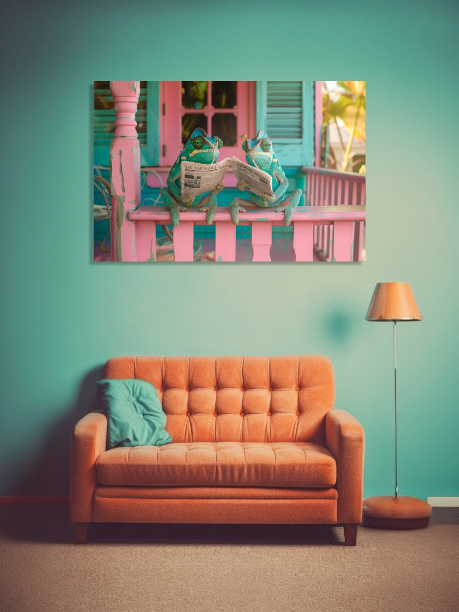 News Time for Lizards Walldecoration Wandkraft
