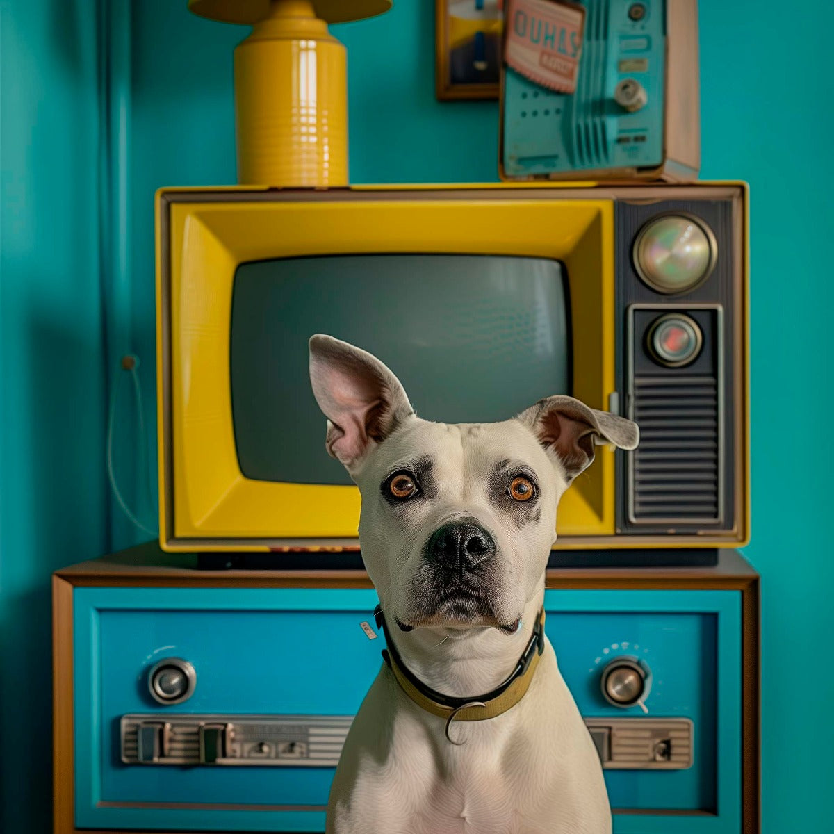 Retro TV Pup (Outlet) Walldecoration Wandkraft
