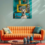 Retro TV Pup (Outlet) Walldecoration Wandkraft