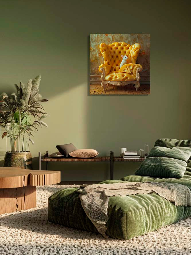 Whiskers and Cheese Dreams Walldecoration Wandkraft