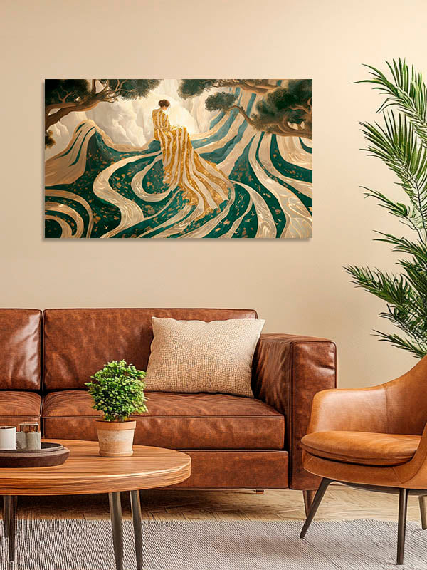Golden Horizon Walldecoration Wandkraft