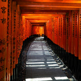 Land of the rising sun 032 Walldecoration Wandkraft 74x74 cm