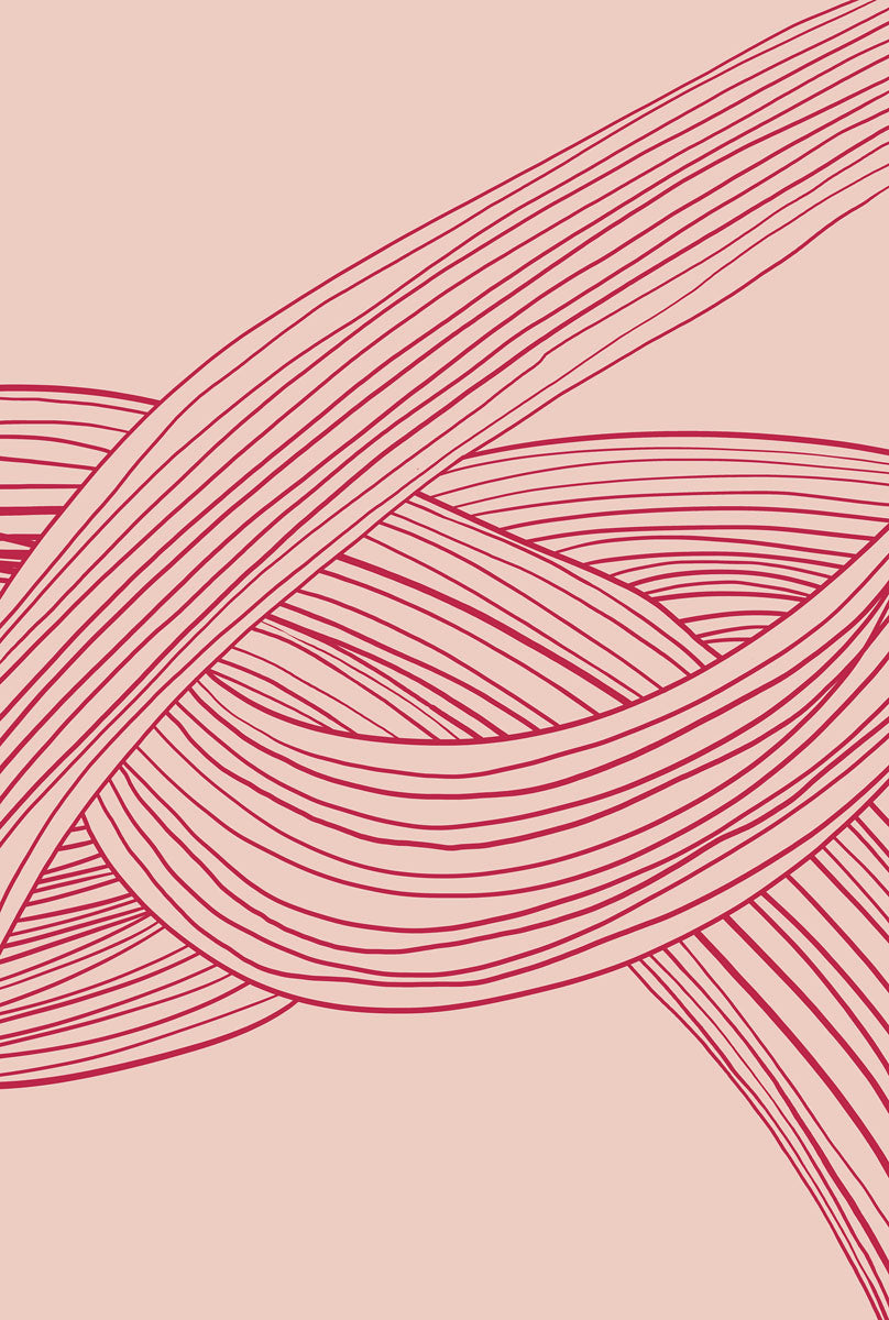 Magenta Fever 017 Walldecoration Wandkraft 20x30 cm