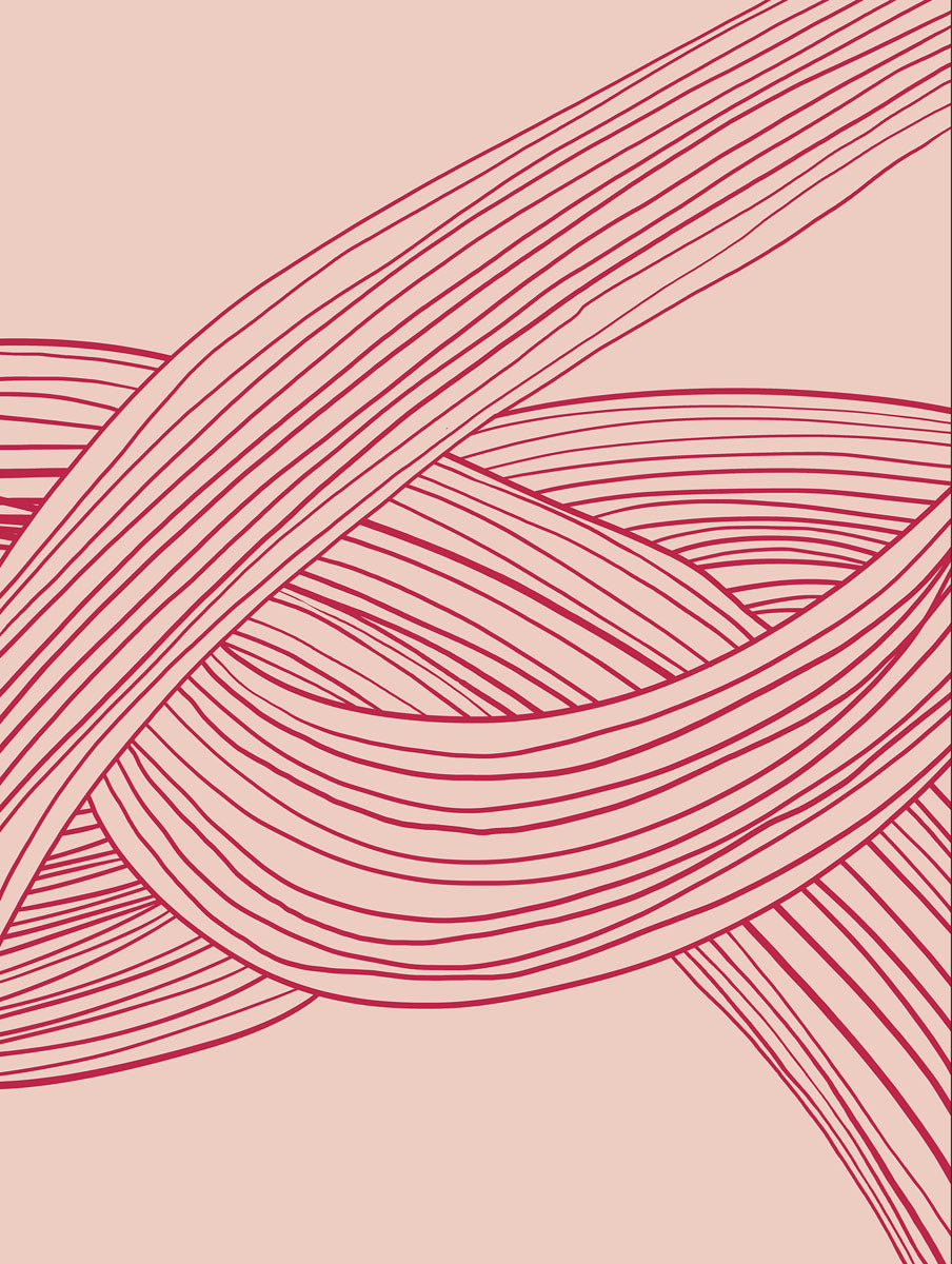 Magenta Fever 017 Walldecoration Wandkraft 30x40 cm