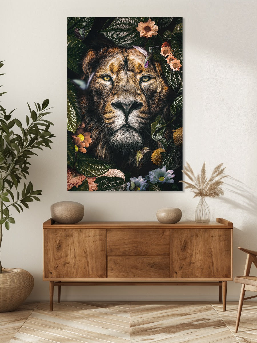 Lion Walldecoration Wandkraft