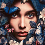 Mesmerizing Eyes Walldecoration Wandkraft 70x118 cm