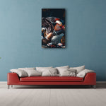 Mandarin Ducks Walldecoration Wandkraft