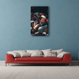 Mandarin Ducks Walldecoration Wandkraft