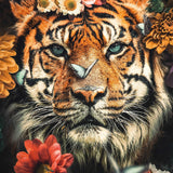 Tiger Walldecoration Wandkraft 70x118 cm