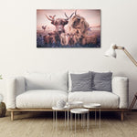 Highlander Family Walldecoration Wandkraft