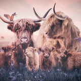 Highlander Family Walldecoration Wandkraft 118x70 cm