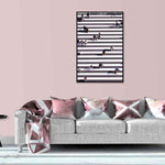 Rhythm of the City 025 Walldecoration Wandkraft
