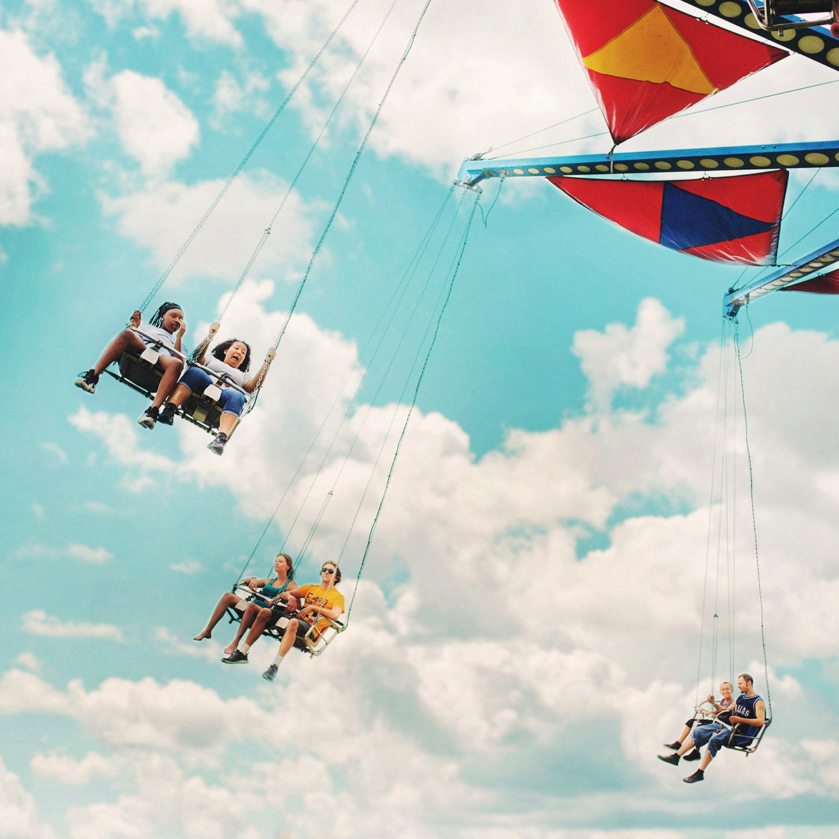 Summer Time 001 (Outlet) Walldecoration Wandkraft 74x74 cm