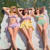 Sunlit Bliss Walldecoration Wandkraft 74x74 cm