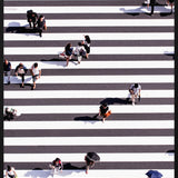 Rhythm of the City 025 Walldecoration Wandkraft 70x118 cm