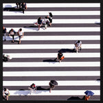 Rhythm of the City 025 Walldecoration Wandkraft 74x74 cm
