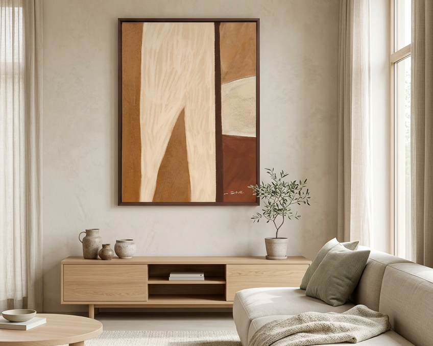 Japandi Wandkleed: Zen Elegantie voor je Interieur