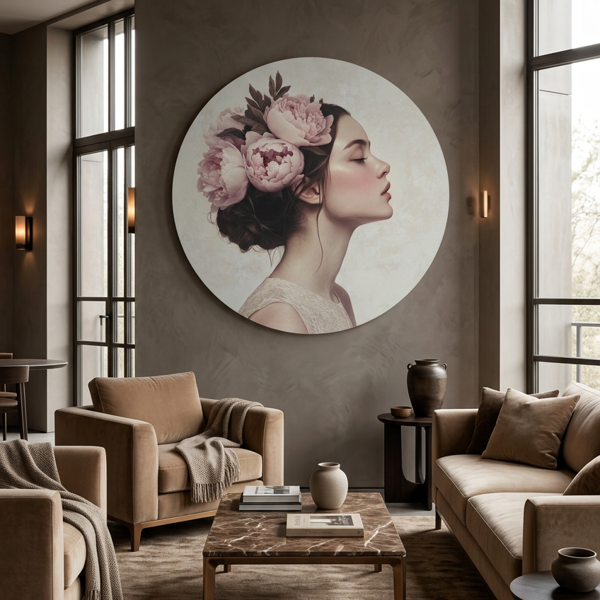 Luxe Wanddecoratie Woonkamer: Stille Elegantie
