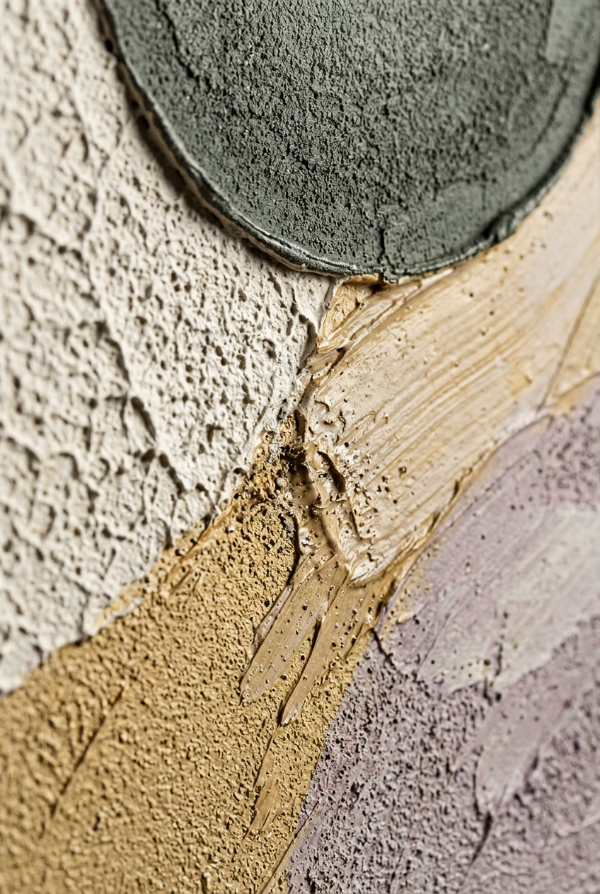 Textuur Schilderij: Diepte en Warmte op je Muur