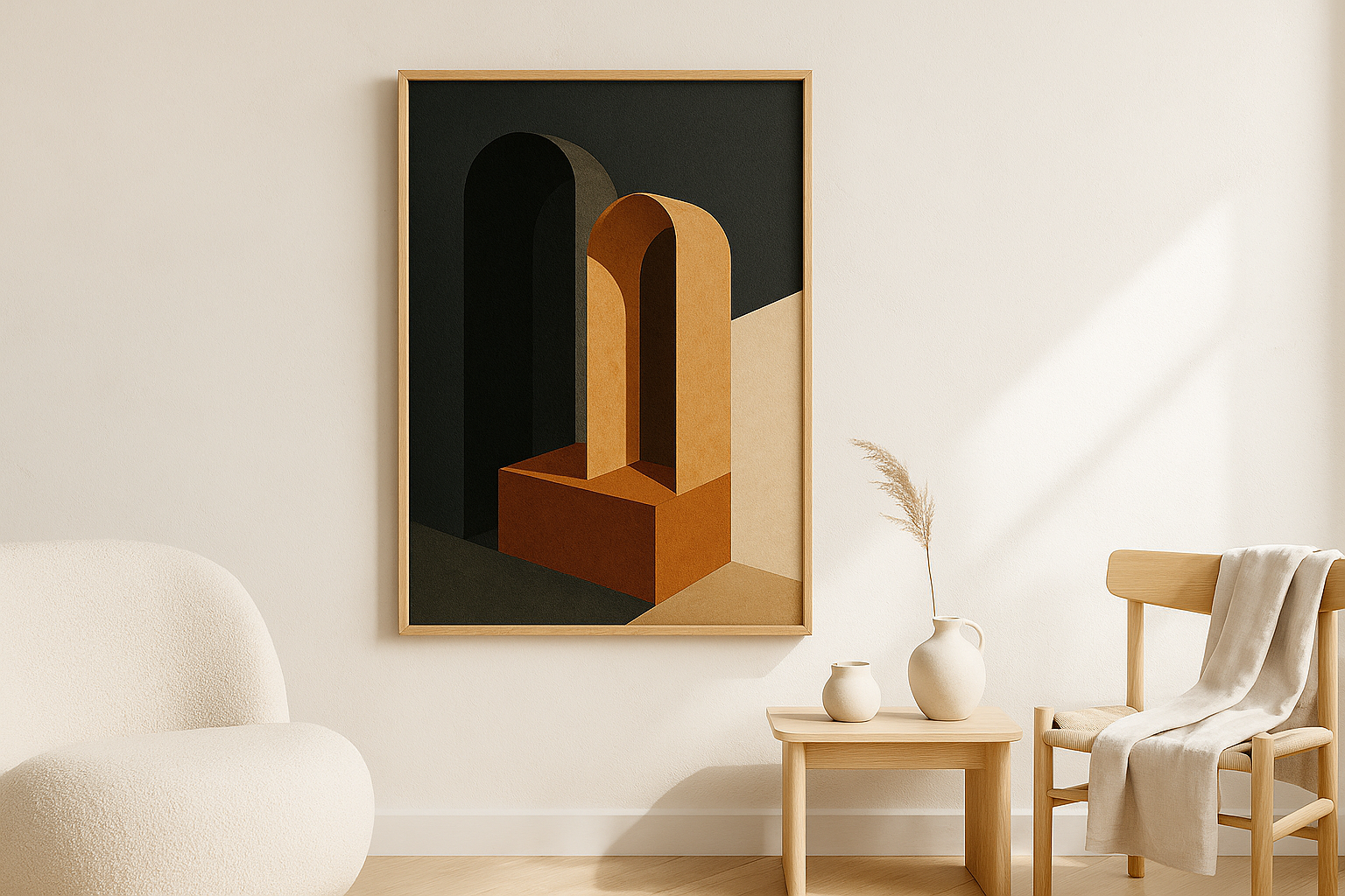 Quiet Luxury in huis: ingetogen wandkunst voor stille elegantie