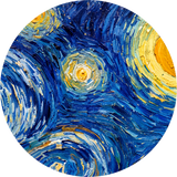 Rond kunstwerk