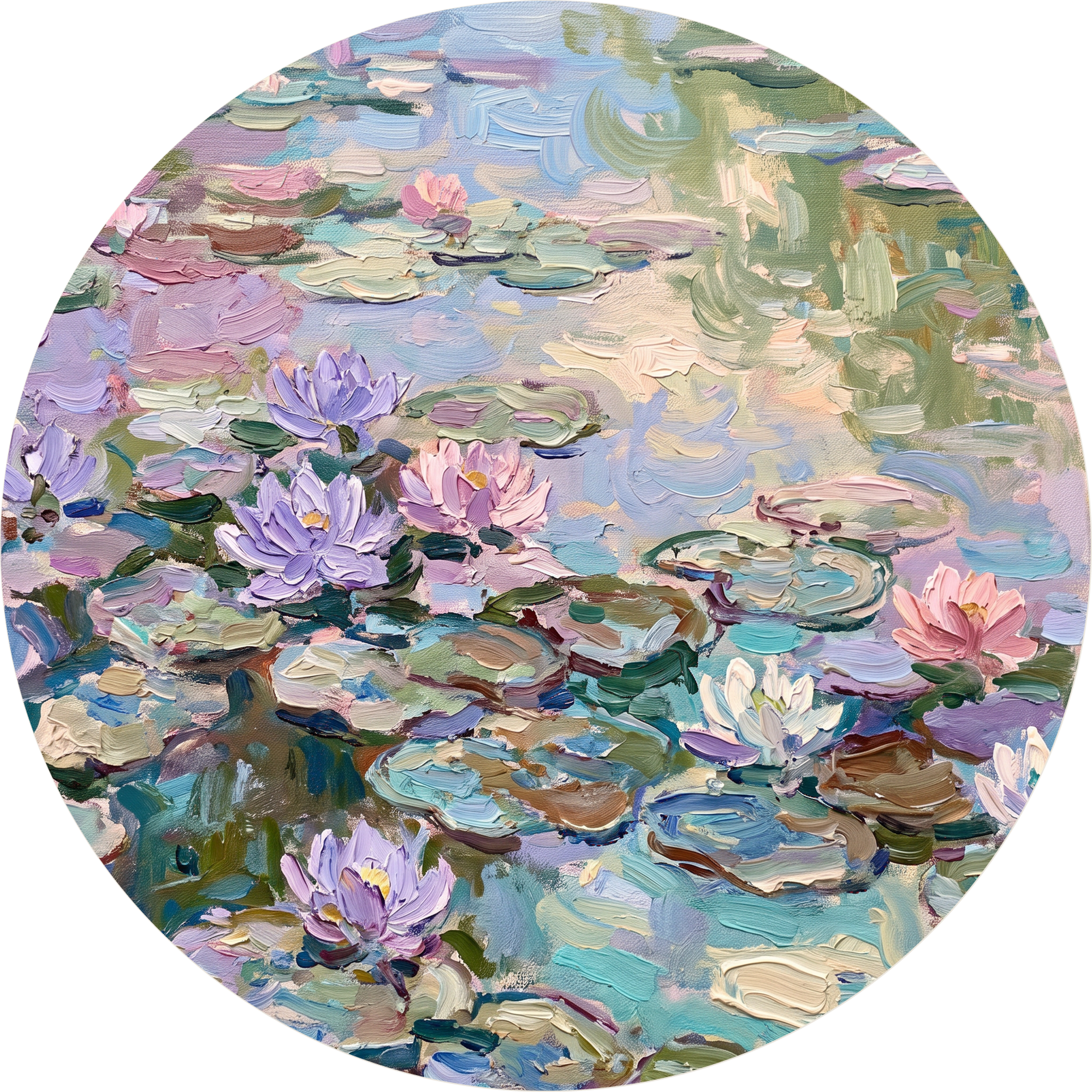 Rond kunstwerk