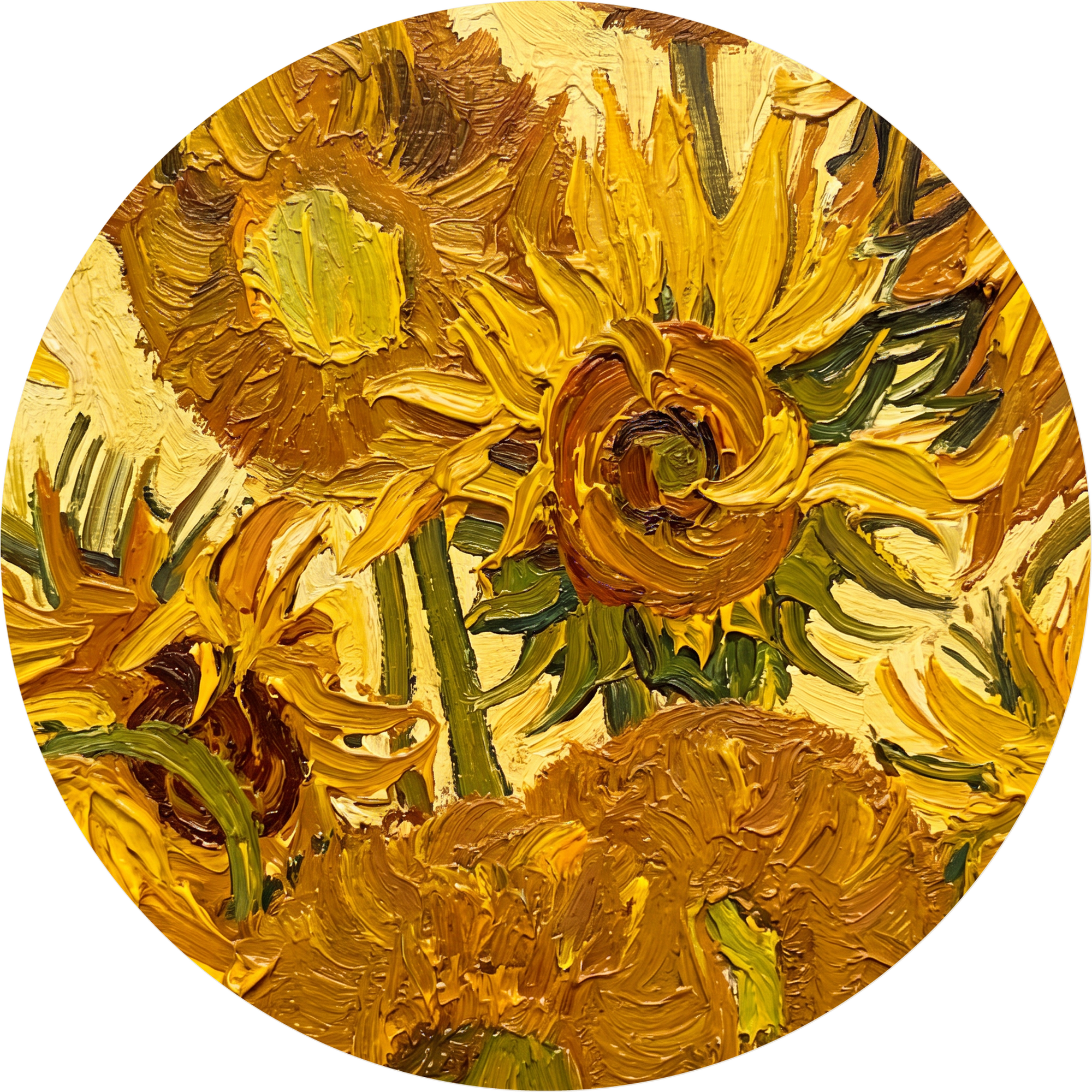 Rond kunstwerk