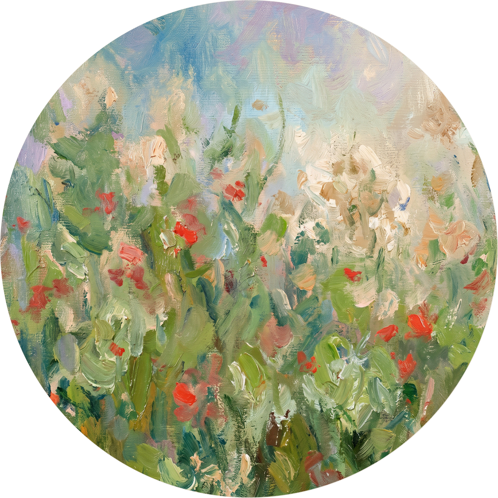 Rond kunstwerk