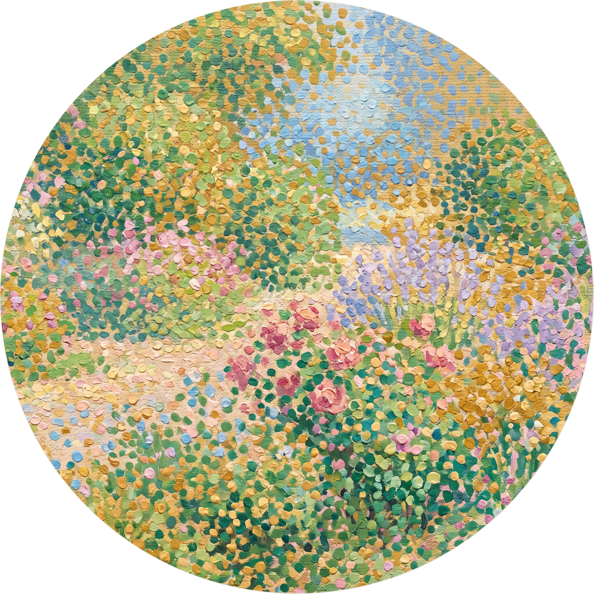 Rond kunstwerk