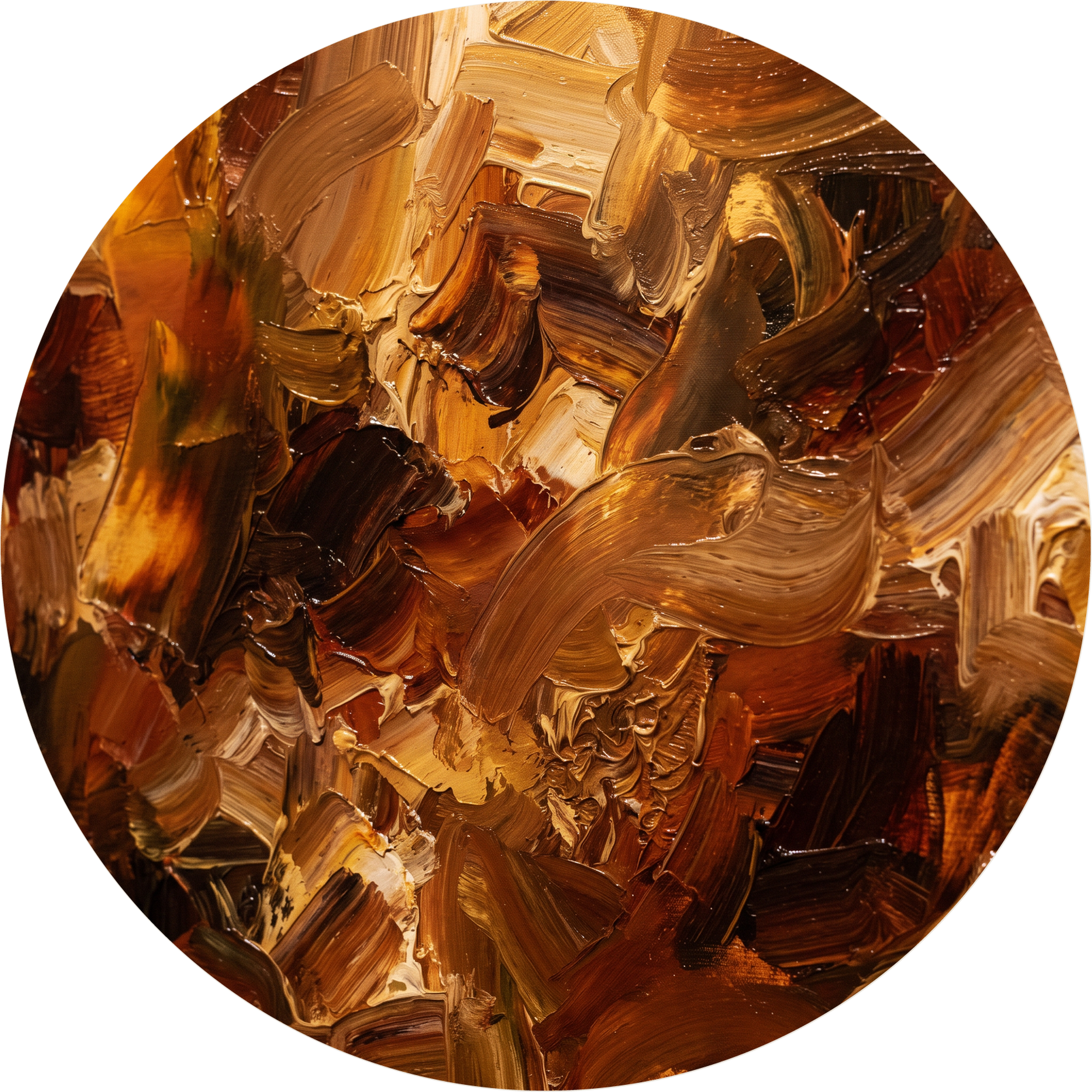Rond kunstwerk