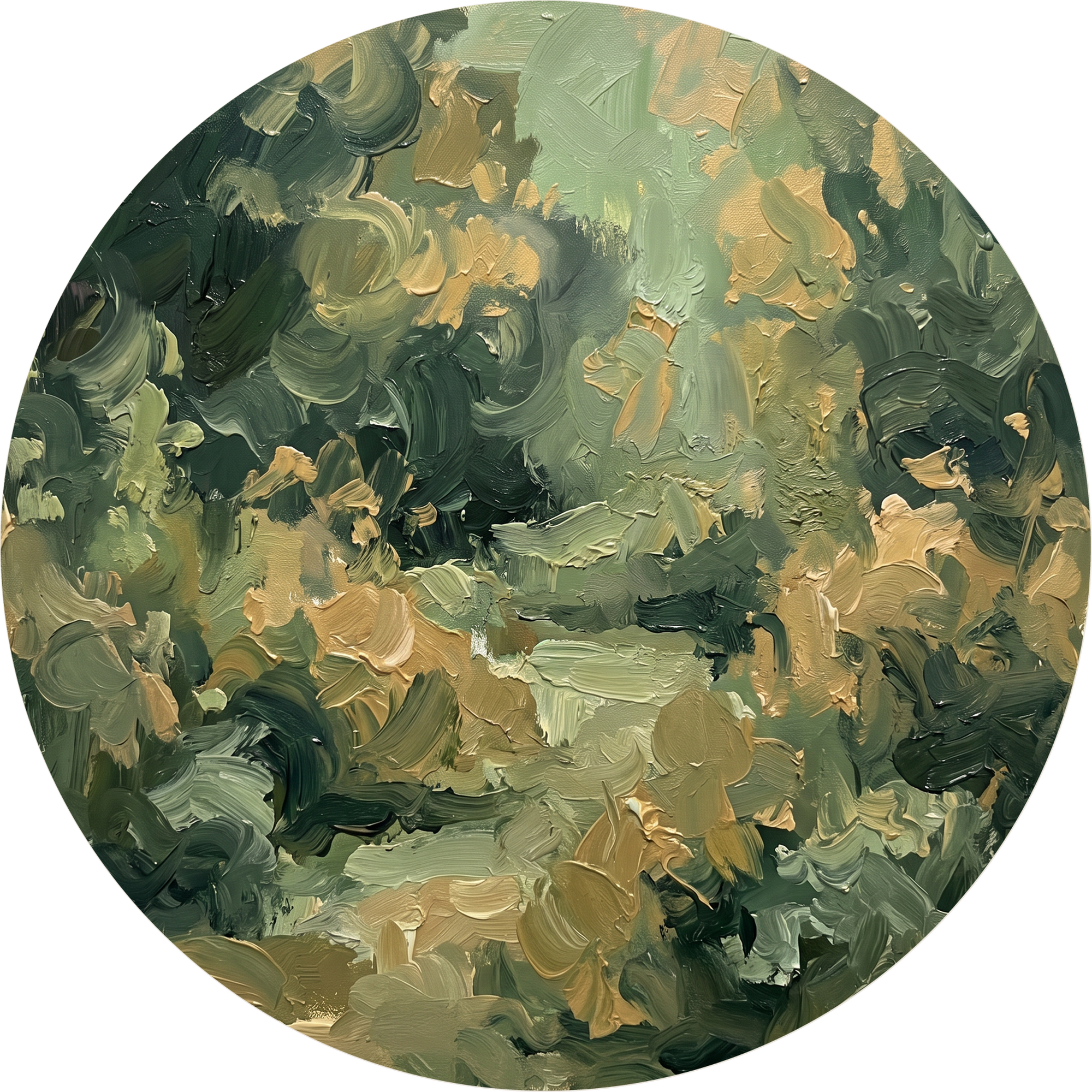 Rond kunstwerk