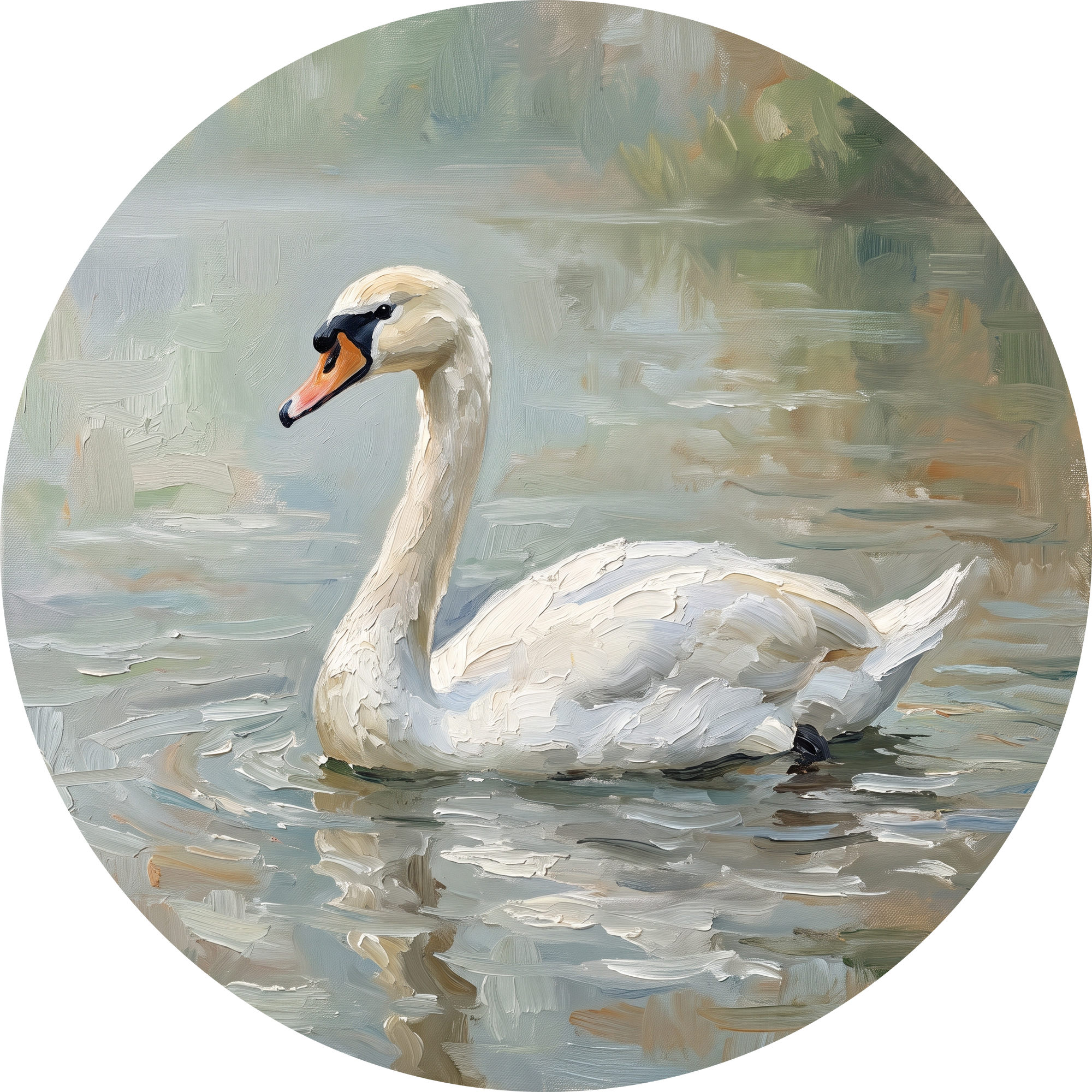 Rond kunstwerk