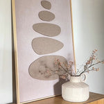 Stacked Ovals Walldecoration Wandkraft