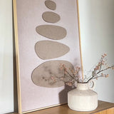Stacked Ovals Walldecoration Wandkraft