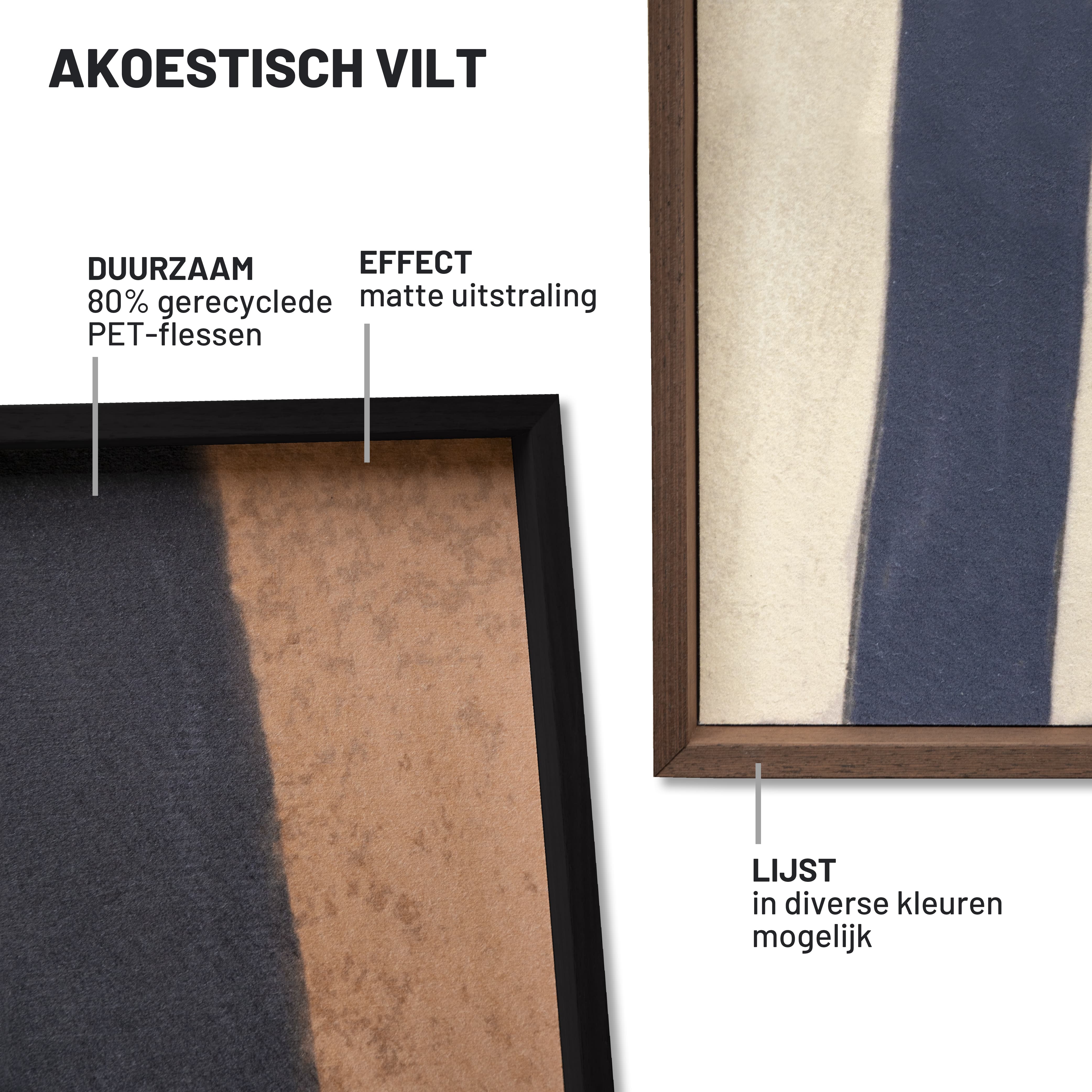 Pale Rosette — Akoestisch vilt materiaalinfo